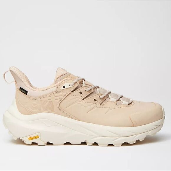 Hoka One One Kaha 2 Low GTX Gore-Tex Shifting Sand Eggnog Mens Shoe - Picture 2 of 12